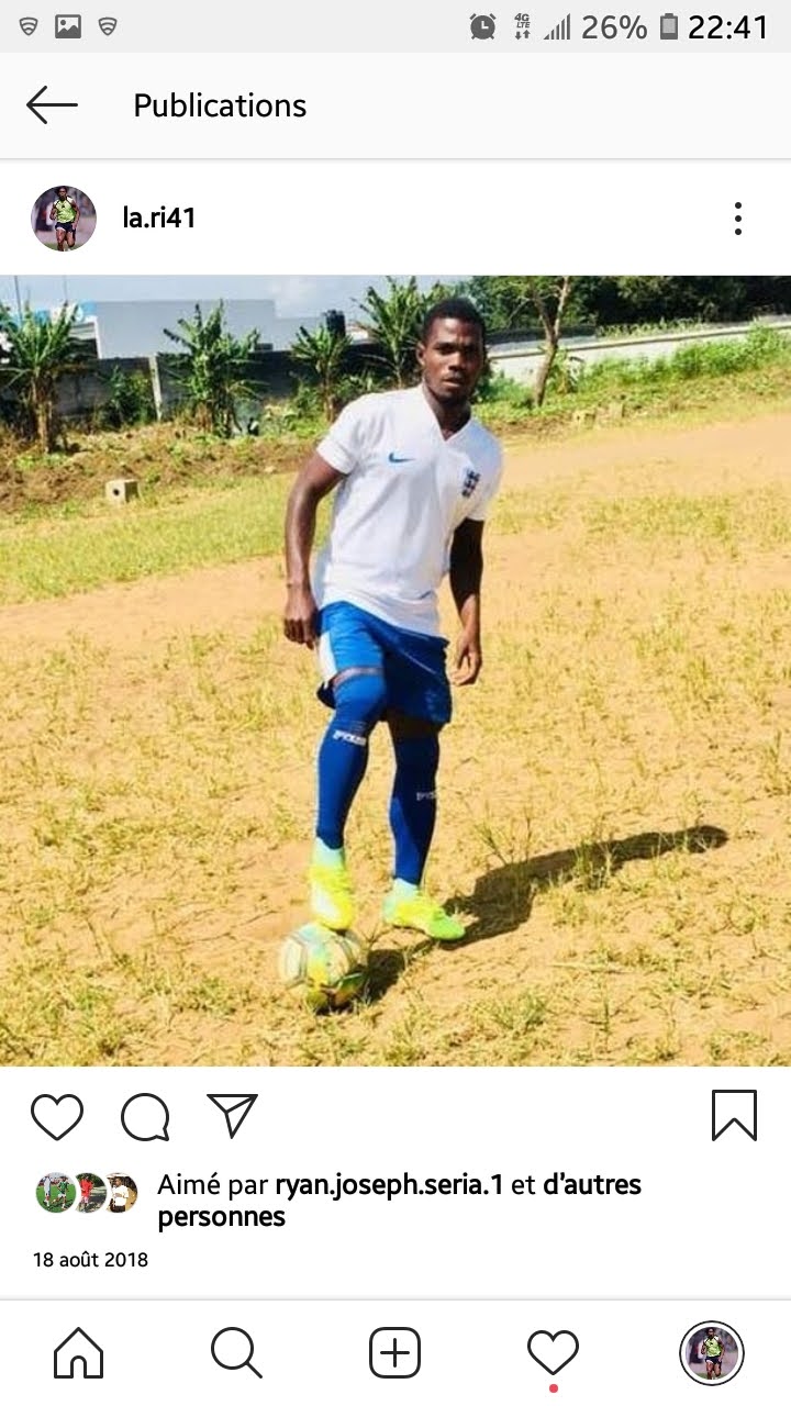 Je suis footballeur